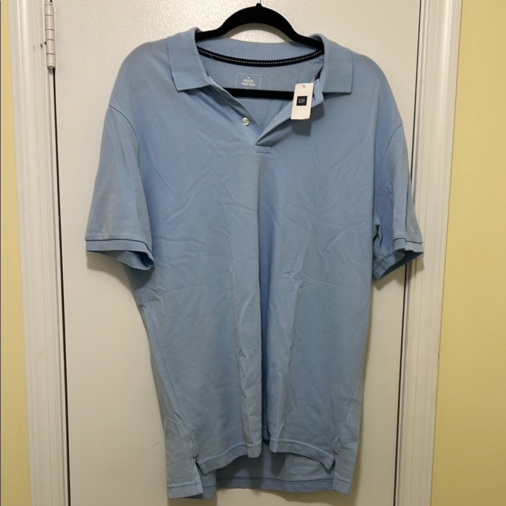 Men's Light Blue Polo Shirt